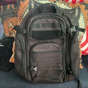 Highland Black Tactical Backpack